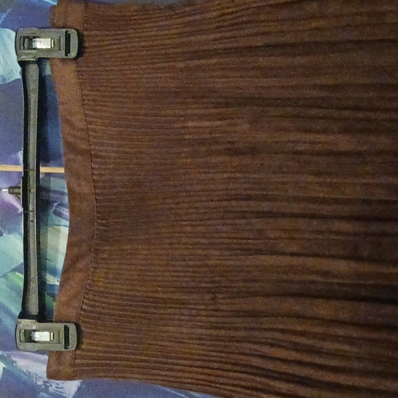 Faux Suede Skirt - Picture 2 of 4